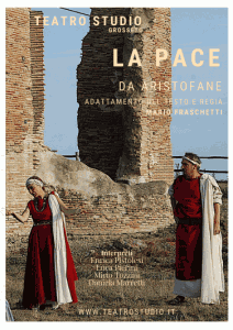 LA PACE Aristofane regia Mario Fraschetti