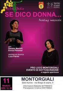 8 marzo spettacolo tema femminile