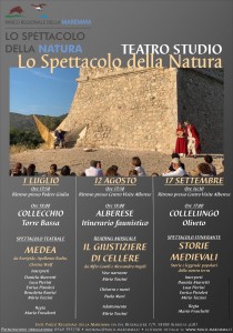 rassegna teatrale alberese parco maremma 2023 teatro studio